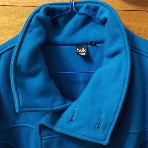 Turquoise jacket/hoodie - Picture 2 of 6
